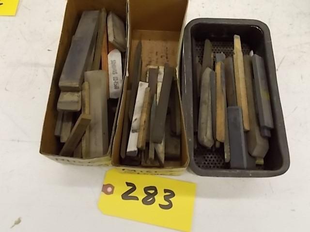 lot 283 image: Asstd Polishing Stones...