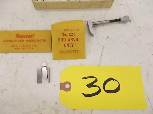 lot 30 image: Specialty Micrometer...