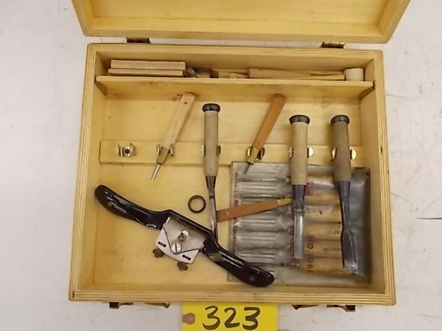lot 323 image: Wood Carving Tools...