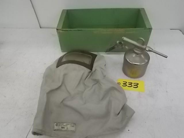 lot 333 image: Portable Sand Blaster with Hood...