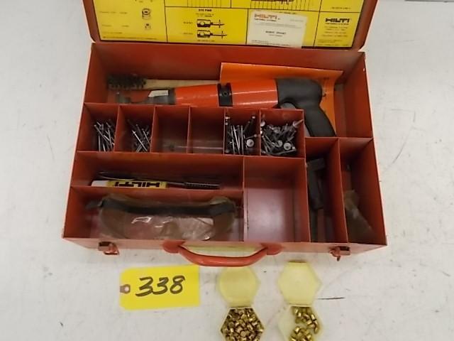 lot 338 image: Hilti DX400B Powder Actuated Tool...