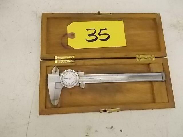 lot 35 image: Helios 6" Dial Caliper...