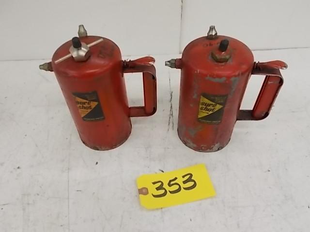 lot 353 image: (2) Sure Shot Sprayers...