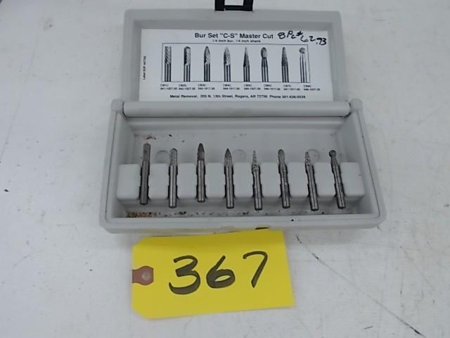 lot 367 image: MR Carbide Bur Set &quotC-S" ...