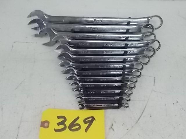 lot 369 image: SK Wrench Set, 14"-1"...