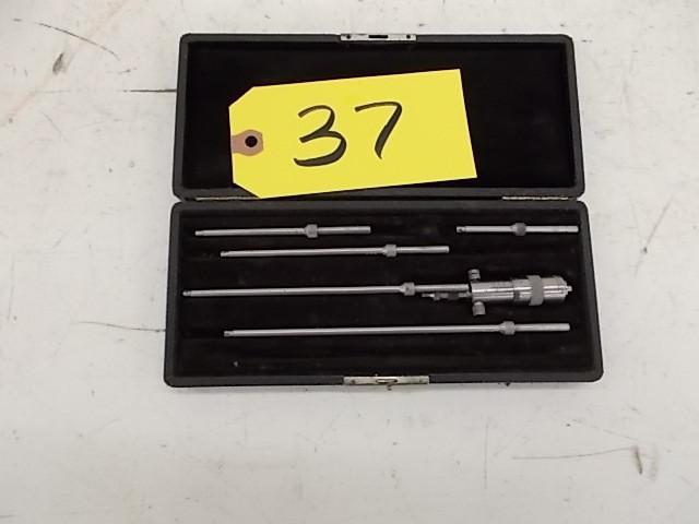 lot 37 image: Starrett Inside Micrometer Set...