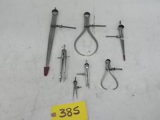 lot 385 image: Asstd Compasses...
