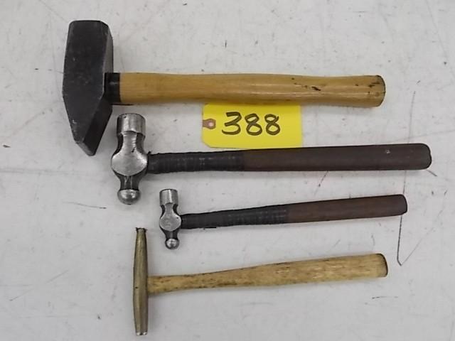 lot 388 image: (4) Asstd Hammers...