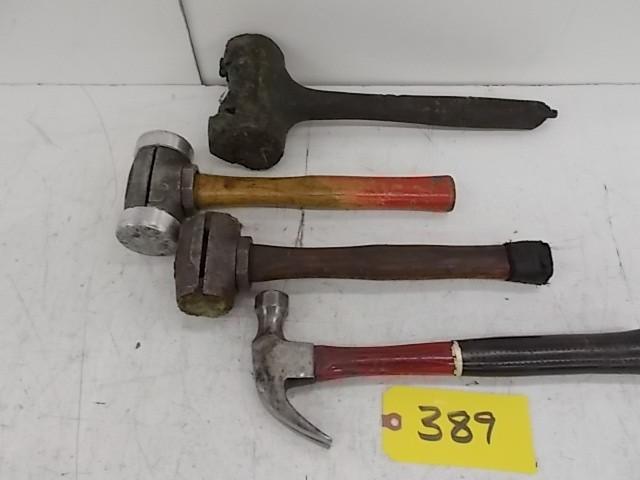 lot 389 image: (4) Asstd Hammers...