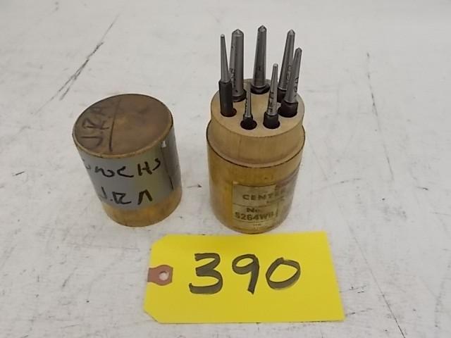 lot 390 image: Starrett 7 pc. Center Punch Set...