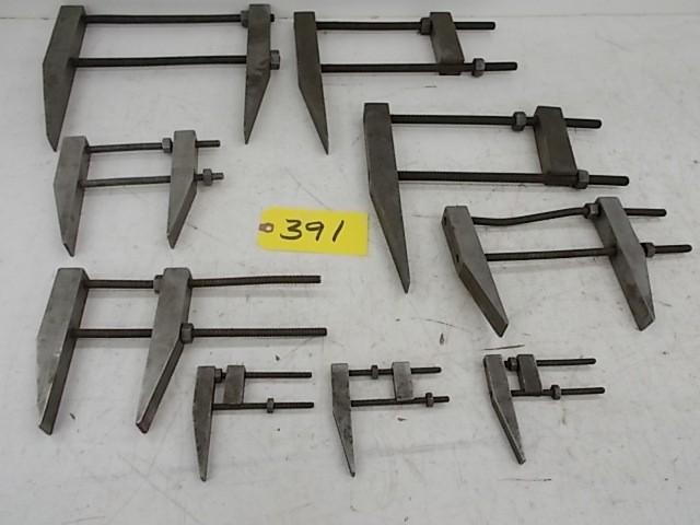 lot 391 image: (9) Asstd Clamps...
