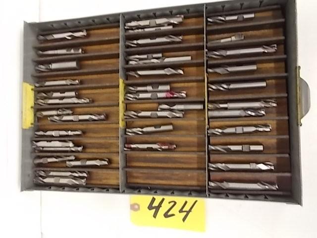 lot 424 image: Asstd End Mills...