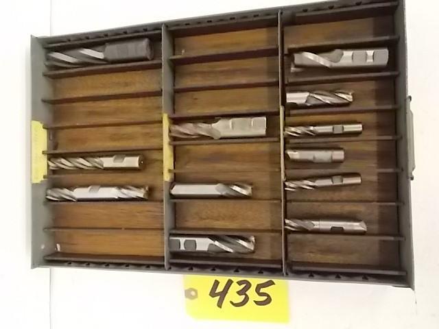 lot 435 image: Asstd End Mills...