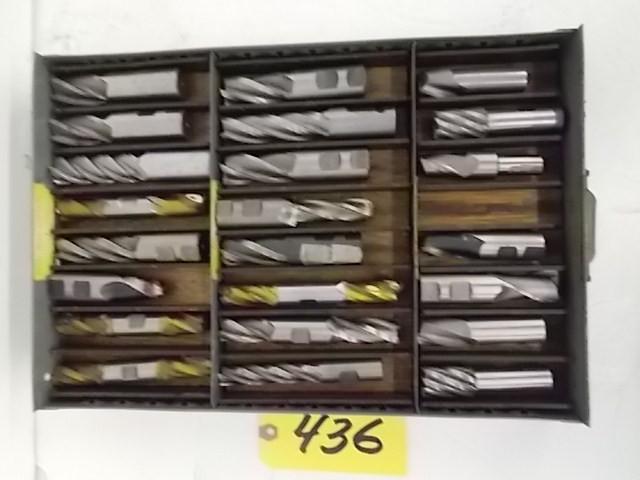 lot 436 image: Asstd End Mills...