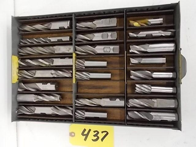 lot 437 image: Asstd End Mills...