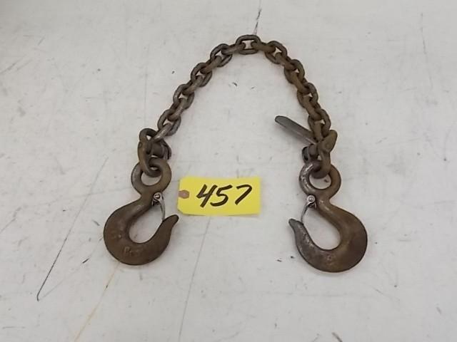 lot 457 image: 716" x 3 Chain...