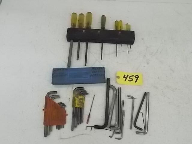 lot 459 image: Asstd Hex Wrenches...