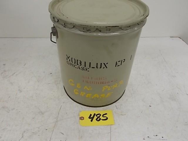 lot 485 image: 5 Gallon Can of Grease (See Pics), ...