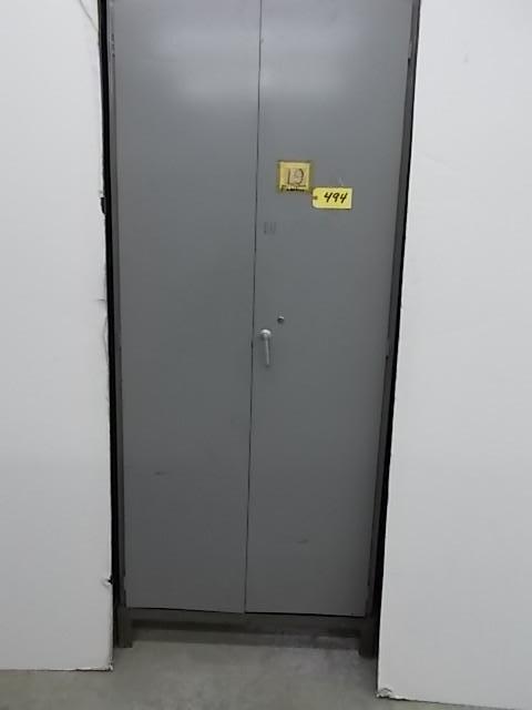 lot 494 image: Lyon H.D 2 Door Metal Cabinet, 24x3...