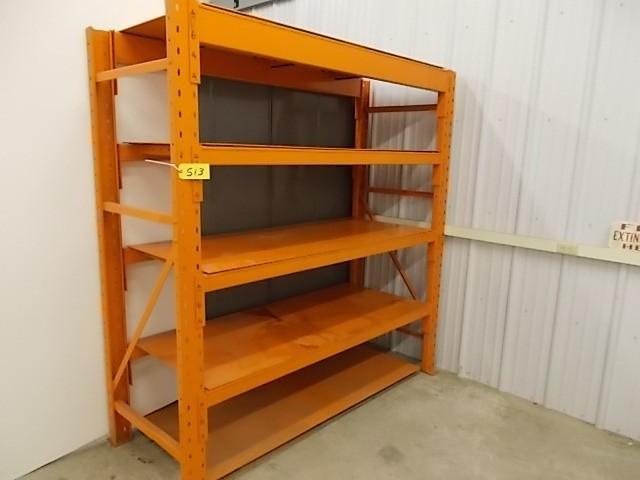 lot 513 image: Steel Rack 30 x 83 x 84, 316 Steel...