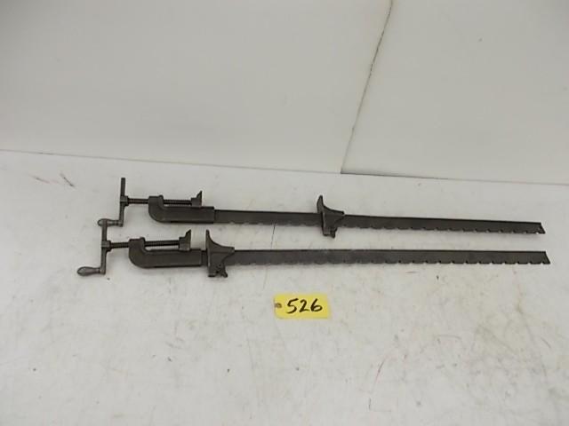 lot 526 image: (2) 36" Bar Clamps...