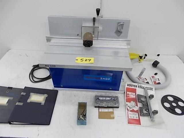 lot 529 image: Shop Center Router Shop RS-290 6in1...