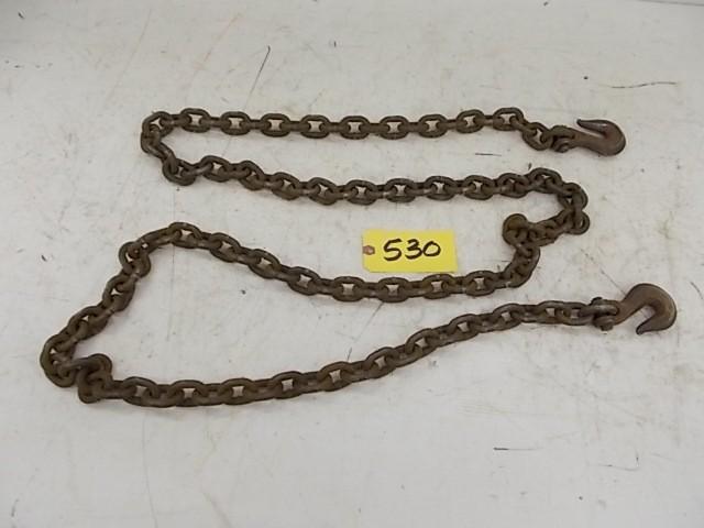 lot 530 image: 38" x 10 Log Chain...