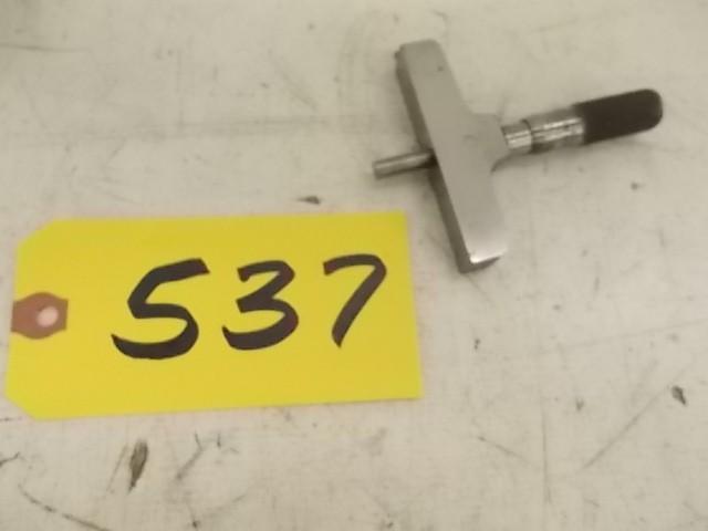 lot 537 image: Tubular 0-1" Depth Micrometer...