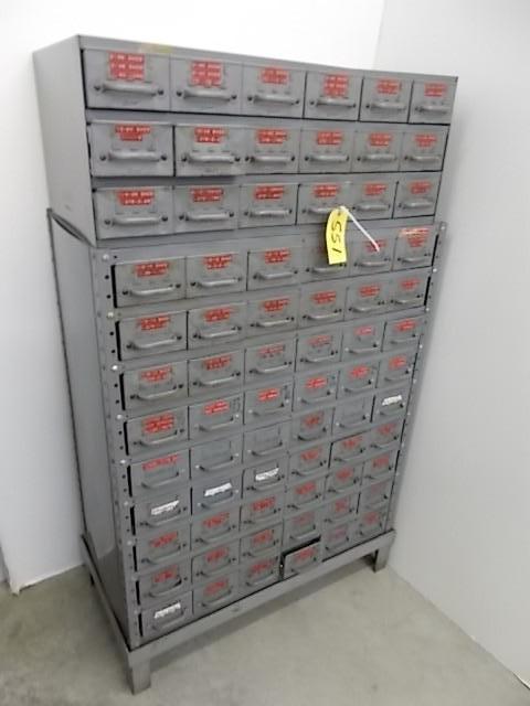lot 551 image: (2) Cabinets with Parts Drawers of ...