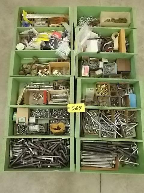 lot 569 image: Asstd Hardware...