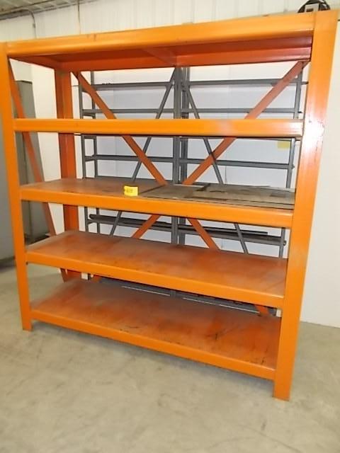 lot 613 image: Steel Rack, Extra Heavy Duty, 85 x ...