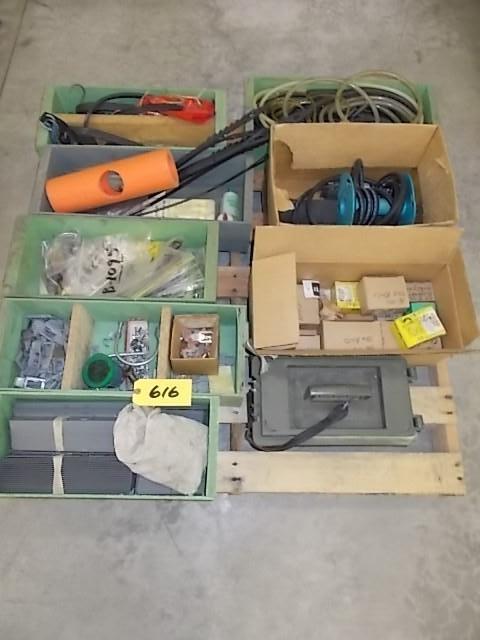 lot 616 image: Asstd Hoses, Hardware, & Misc....