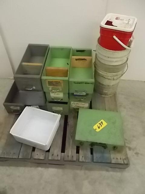 lot 639 image: Asstd Empty Boxes & Cans...