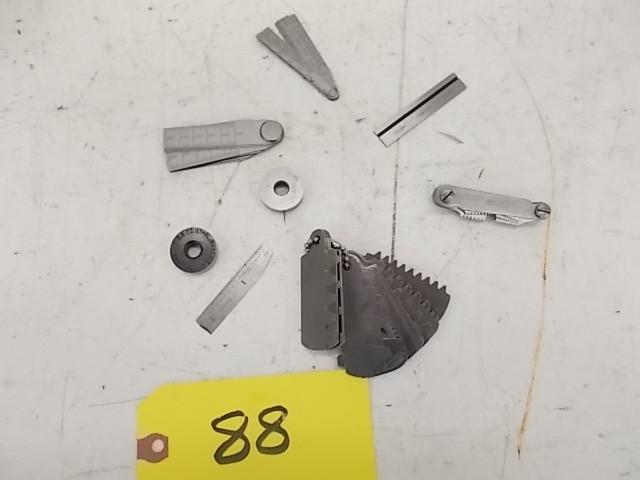 lot 88 image: Asstd Measuring Tools...