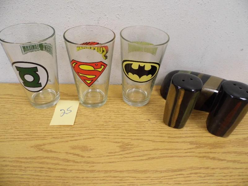 3 Super Hero Glasses