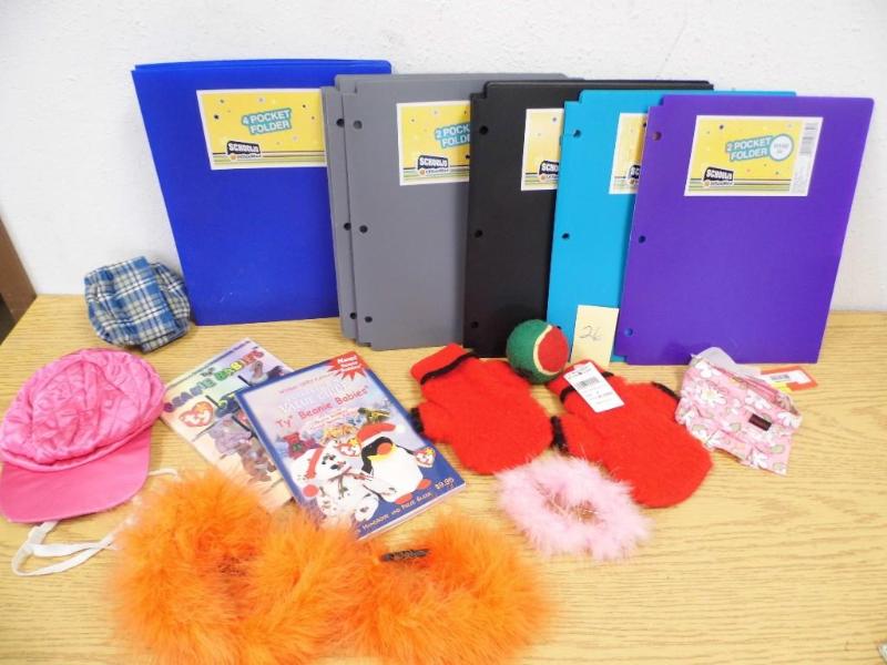 New School Folders and Pet Clothing
