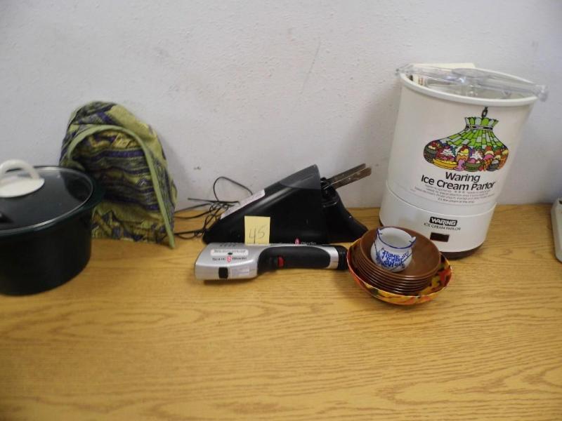 Sonic Blade Electric Knife and Ice Cream Maker