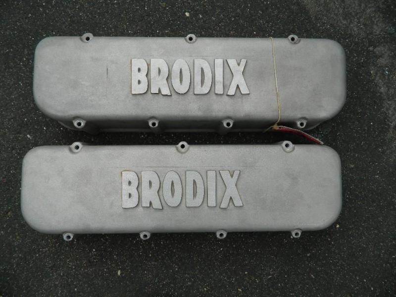 lot 13 image: Brodix Big Block Aluminum Valve Cov...