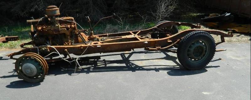 lot 132 image: Chevy Car Chassis &quot1935" ...