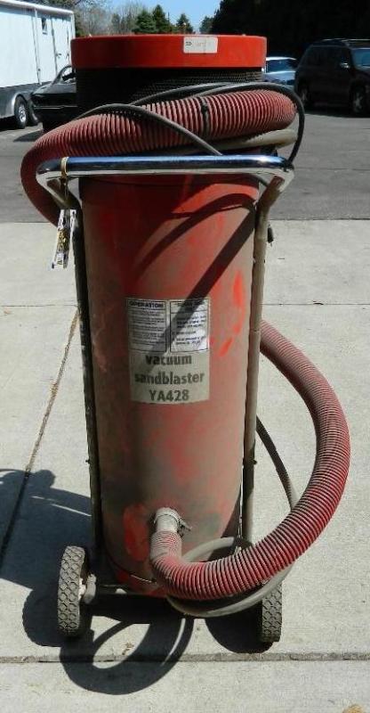 lot 184 image: Snap-ON Mobile Vacuum Sand-Blaster ...