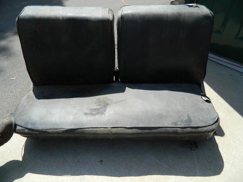 lot 186 image: Bench Seat for &quot1955" Che...