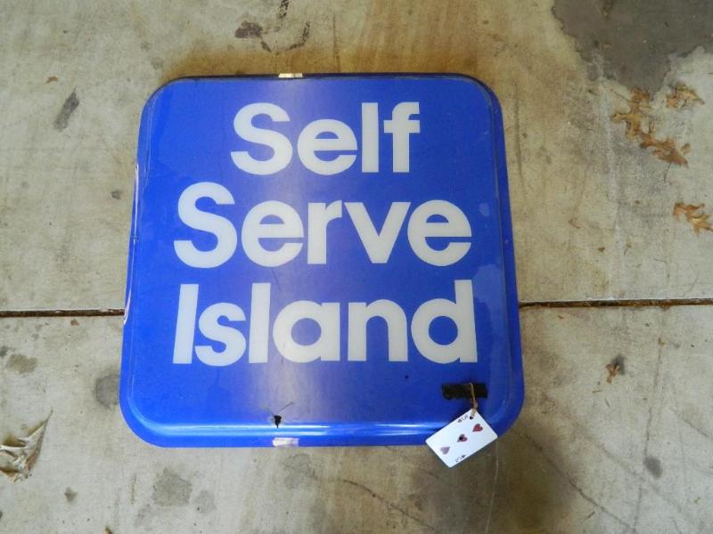 lot 198 image: Plastic Mobile Self Serve Island Si...