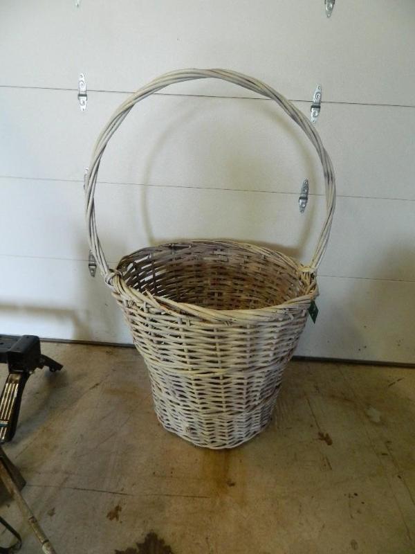 lot 215 image: Split Bamboo Basket 60" Tall. ...