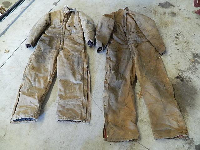 lot 225 image: Lot of (2) Carhardt Coveralls ( 50 ...