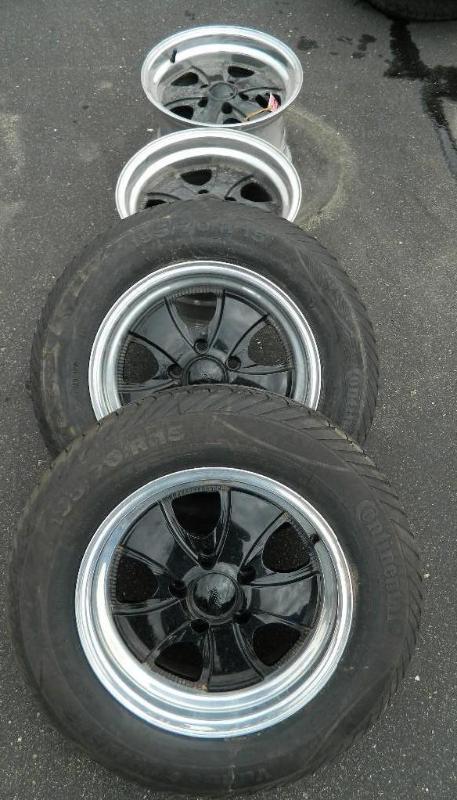 lot 23 image: Set of (4) Boyd Coddington 15"...