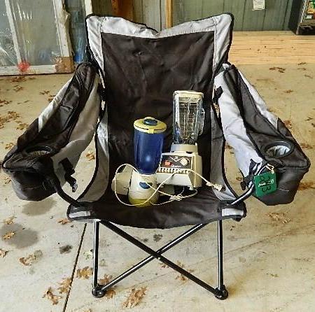 lot 243 image: Folding Chair  Black n Decker Part...