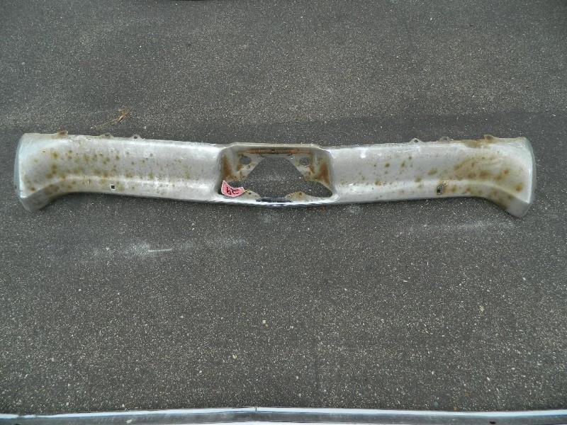 lot 29 image: Chevelle 1966-1967 Rear Bumper. Ple...