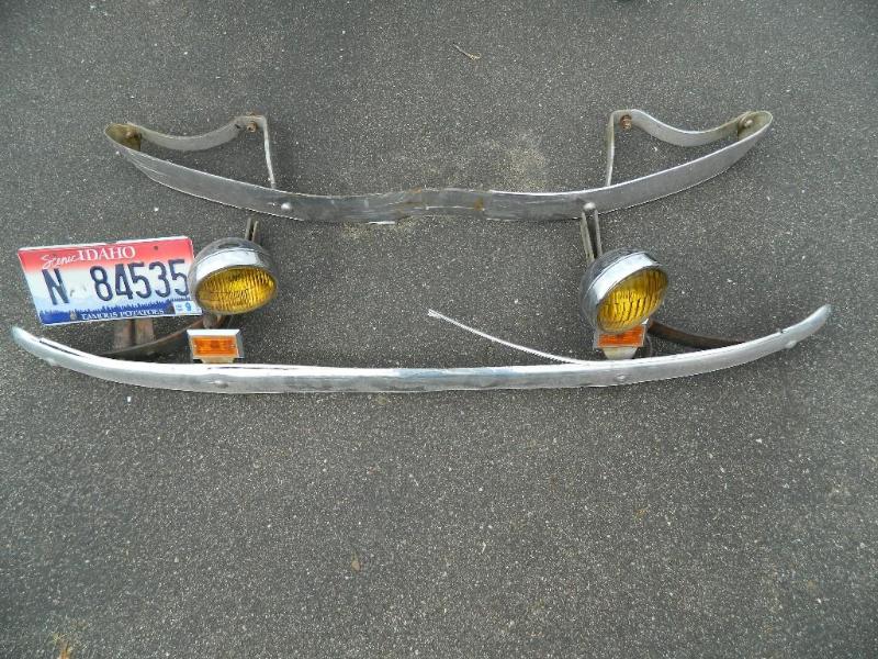 lot 31 image: Ford 1936 Front and Rear Bumpers  ...