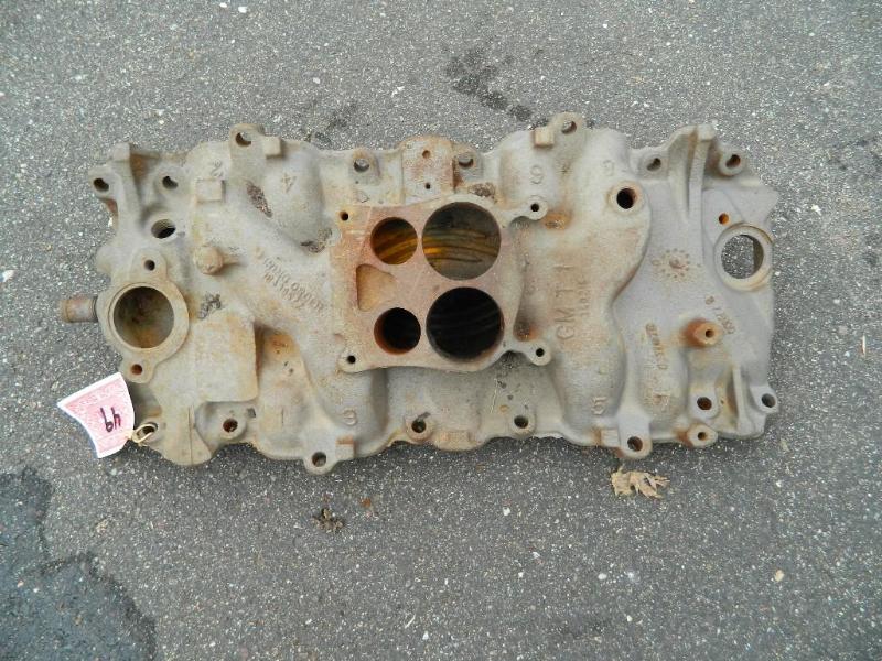 lot 49 image: GM T1 Intake Manifold For 4 Barrel ...