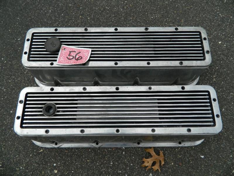 lot 56 image: Pair of Valve Covers for a Big Bloc...